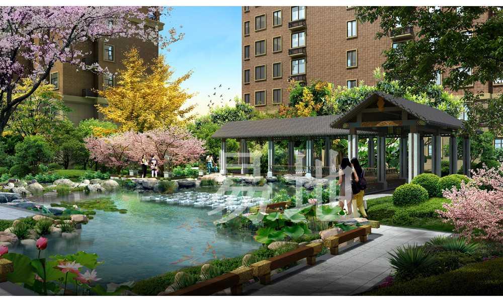 郑州易地园林景观规划设计有限公司作品,新合鑫睿智禧园