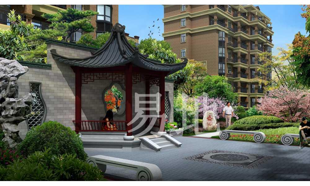 郑州易地园林景观规划设计有限公司作品,新合鑫睿智禧园