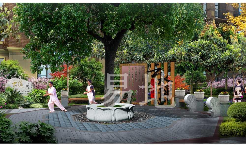 郑州易地园林景观规划设计有限公司作品,新合鑫睿智禧园